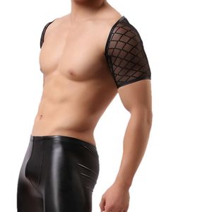 Camiseta Sexy Gay para hombre, ropa interior barata, chaleco comprimido transparente - Product Image 4