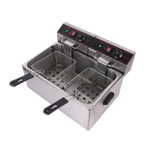 Gran capacidad 12L Comercial Eléctrico Tornato Patata/Donut/Embudo Tarta Freidora - Product Image 6