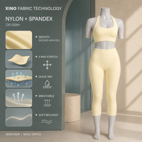 Ensembles de vêtements Y2K à séchage rapide pour femmes, tenues d'été pour femmes, ensembles de yoga à col carré, vêtements de sport courts pour femmes