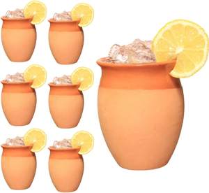 Tazas de <span class=keywords><strong>Barro</strong></span> Natural, Tazas de <span class=keywords><strong>Barro</strong></span> para Té y Café, Jarro Mexicano, Jarros de <span class=keywords><strong>Barro</strong></span> Mexicanos, Tazas Kullad para Té - Product Image 1