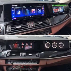 วิทยุแอนดรอยด์ RoadNavi จอคู่ ขนาด 21 นิ้ว สำหรับรถยนต์ BMW ซีรีส์ <span class=keywords><strong>5</strong></span> รุ่น F10 F11 CIC NBT และ X5 X6 รุ่น F15 F16 NBT ปี 2010-2017 - Product Image 5