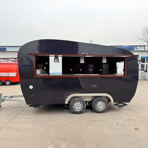 Outdoor Trucks Fast Snow Cone Ice Cream Mobile Coffee Cart Concession Food Trailer - Product Image 2