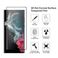 Protecteur d'écran 9H 2.5D pour Samsung Galaxy S23 S22 Ultra Plus S21 S20 FE Ultra S10 Lite E 4G S9 S8 Plus Note 20 10 9 S10E 5G S