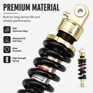 <span class=keywords><strong>Amortisseur</strong></span> arrière réglable pour moto 260 mm, suspension avec ressort de 11 mm pour moto tout-terrain 70-150cc, <span class=keywords><strong>quad</strong></span>, kart, scooter - Product Image 4