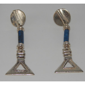 . Collana in argento 925 e lapis con pendente e orecchini coordinati - Product Image 1