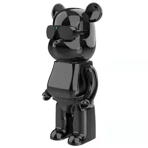 Violent Bear New Collection Creative Speaker Cartoon TWS Wireless Speaker Outdoor Portable Subwoofer Speaker PC Computer