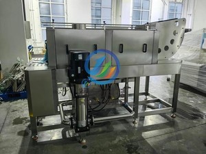 Công nghiệp thùng máy giặt nước nóng áp lực cao Máy làm sạch cho hộp nhựa khay - Product Image 2