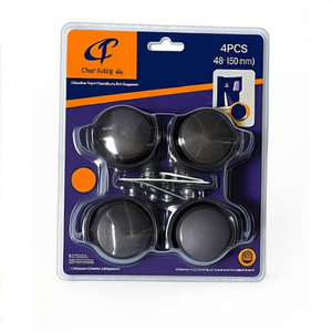 Ruote girevoli Cheng Tao da 4 pezzi da 50 mm con cuscinetti per mobili ed attrezzature - Product Image 1