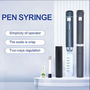 Pena Injeksi Qisu V1 Logam Hitam Pena Injektor Insulin yang Dapat Digunakan Kembali 0-60 IU dengan Kotak Pena untuk Kartrid 3ml - Product Image 3