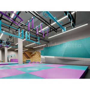 Parque de <span class=keywords><strong>Juegos</strong></span> Interior Bettaplay, Gimnasio con Circuito de Ejercicios de Seguridad para Niños, Área de Juego Corporal, Entrenamiento de Saltos y Escalada para Parkour Infantil - Product Image 2