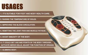 Reflexologia Massagem Ems Pulso Médica Máquina de Aquecimento elétrico <span class=keywords><strong>Remington</strong></span> Estimulador Vibração <span class=keywords><strong>Massager</strong></span> Do Pé - Product Image 5