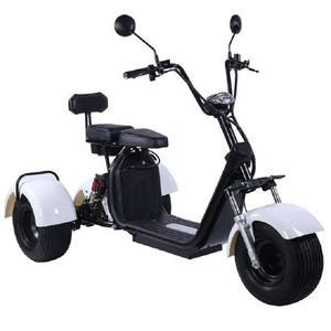 Triciclo con soporte de golf Lder 6,78 "eSign 3 ruedas Citycocasusectric Adulto Eléctrico CE Personalizado 60V 10 pulgadas Carga abierta> 1000W - Product Image 4