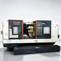 Centre de tournage CNC Mazak Nexus 450-II M en bon état de fonctionnement avec commande Mazatrol pour la production de pièces détachées automobiles