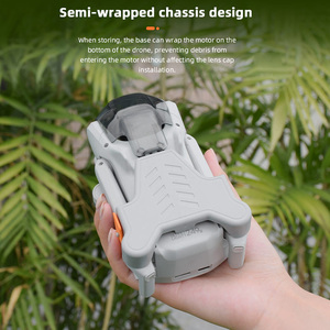 Para DJI Mini <span class=keywords><strong>3</strong></span>/Mini <span class=keywords><strong>3</strong></span> Pro Alça Protetora de Silicone Estabilizadores de Hélice Suporte de Pás Fixas Acessórios de Drone - Product Image 2