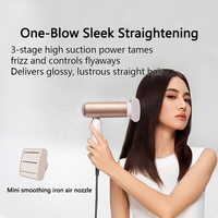 Sèche-cheveux pliable Dreame P10 Pro avec moteur sans balais, 3 vitesses, haute vitesse, technologie ionique négative, design portable, bouclage et volume