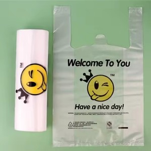 Bolsa de Plástico Personalizada para Supermercado, Bolsa de Compras con Logotipo Personalizado - Product Image 5
