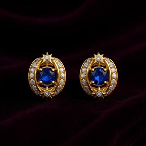 Orecchini E3317 in Oro con Diamanti, Taglio Brillante Rotondo, Colore D, Diamanti Naturali, Classici per Uso Quotidiano Femminile - Product Image 2