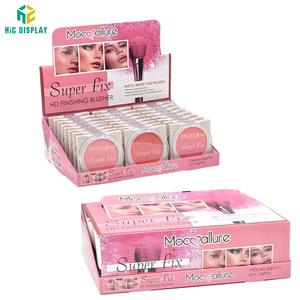 Tùy chỉnh giấy sóng nước hoa Lash hiển thị đứng có thể gập lại xách tay tùy chỉnh logo in Tabletop hiển thị mỹ phẩm - Product Image 1