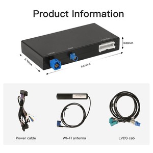 Decoder Wireless CarPlay <span class=keywords><strong>Android</strong></span> <span class=keywords><strong>Auto</strong></span> CXNTG Compatibile con Sistema Mercedes-Benz NTG45 NTG50 OLIVER - Product Image 4