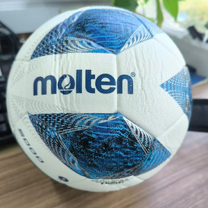 Ballon de football en cuir PU Feihong, vente chaude, thermocollé, modèle PU, écologique, durable, personnalisable avec votre logo - Product Image 3