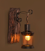 Applique murale LED moderne à tête unique en fer, style vintage rétro, couleur peinture, pour couloir domestique