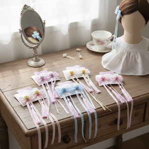 Tending moda in plastica turbante accessori per capelli per donne e bambini Design elegante vendita all'ingrosso - Product Image 3