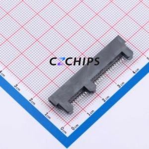 SATA-001-M22S1BY-B Hard Drive Connector (SAS/SATA/M.2) SMD Connector SATA Male 22P Clamp Plate - Product Image 2