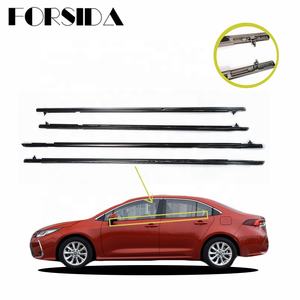Forsida 75710-02430สำหรับ Corolla 2014-2019อะไหล่รถยนต์สายคาดขอบหน้าต่างโครเมี่ยม - Product Image 1