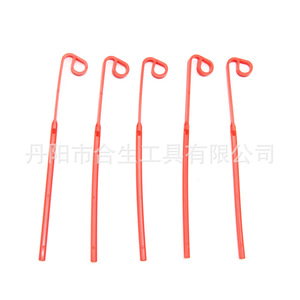 Tête de tondeuse à gazon Mr Drill Figure-9, lame rotative en plastique rouge pour tondeuse à bobine, pour la coupe et le désherbage - Product Image 2