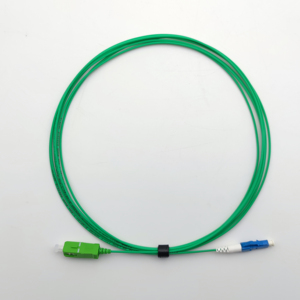 สายแพทช์ไฟเบอร์ออปติก3.5ม. SX LCUPC/SCAPC 1.6มม. G657A2แจ็คเก็ต LSZH สีเขียว11.5ft <span class=keywords><strong>LC</strong></span> UPC SC <span class=keywords><strong>APC</strong></span> - Product Image 6