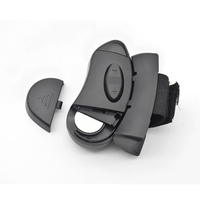 Nuevo diseño negro 11 teclas es Universal 2,4 GHz volante control remoto para coche Audio Video DVD MP3