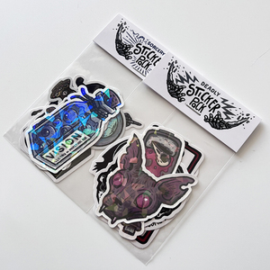 Hot bán phim hoạt hình sticker gói không thấm nước và có thể tháo rời đề can PVC Vinyl Sticker gói Món quà lý tưởng cho trẻ em - Product Image 1