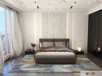 Chine usine fabrication nouveau design scène personnalisé moderne 5 étoiles hôtel chambre mur à mur luxe Axminster tapis