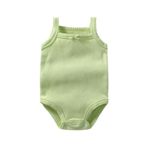 Mono de <span class=keywords><strong>Pijama</strong></span> sin mangas para bebé, Pelele de 3 a 6 meses para recién nacido - Product Image 4