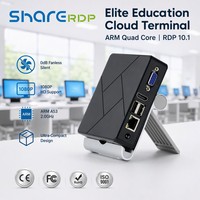 Sharerdp FL200M Thin Client Cloud Terminal ARM Quad Core RDP 8.1 10.1 Protocole Éducation PC ARM Zero Client Vente en Gros Usine