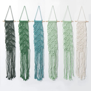 Bông chuỗi tấm thảm dệt tay treo tường phòng khách Homestay khách sạn trang trí tường sáng tạo - Product Image 4