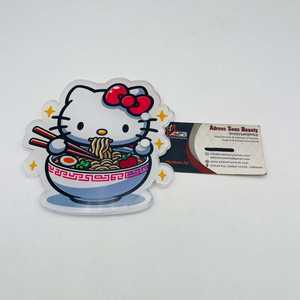 Imán de Acrílico con Diseño de Mariposa de Dibujos Animados, Ecológico, Sostenible, con Diseño de Hello Kitty y Ramen, Servicio OEM - Product Image 6
