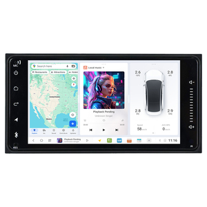 MEKEDE Autoradio con GPS e Car-play, Schermo da 7 Pollici per <span class=keywords><strong>Toyota</strong></span> Universale, Compatibile con Vecchi Modelli <span class=keywords><strong>Corolla</strong></span>, Camry, Prado, <span class=keywords><strong>RAV4</strong></span> - Product Image 1