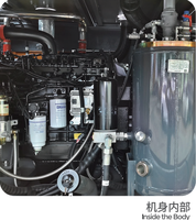 Plateforme de forage diesel intégrée et efficace avec diamètre de 90-115 mm et profondeur maximale de 21 m, conception portable