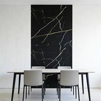 Panel de Pared Brillante Moderno y Flexible para Hoteles, Revestimiento Decorativo de PVC con Acabado Mármol de Alto Brillo, Insonorizante para Gimnasio, Baño y Sala de Estar