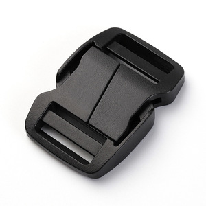Hebilla de liberación lateral de plástico de 25 mm, negra, duradera, para bolsos, mochilas, cinturones, cascos - Product Image 2