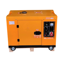 Direktverkauf ab Werk Sonderpreis 6KW 15KW Notstromversorgung Fernstart ATS-Option Leise Dieselgeneratoren 240V 230V Nennspannung
