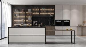 Muebles de Cocina Modulares Modernos Personalizados BALOM, Estante para Repostería, Gabinetes Inferiores, Gabinetes de Cocina de Madera Sólida, Muebles para el Hogar Personalizados - Product Image 5