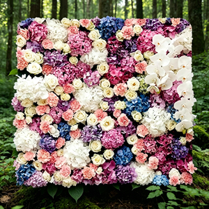 Personalized Aluminum Photography <b>Backdrop</b> <b>Stand</b> Foldable Tension Fabric Panel For <b>Wedding</b> Ceremony - Product Image 3