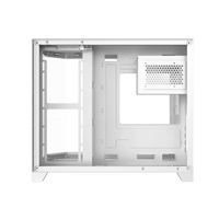 Ruix Y60 casing Gaming komputer Desktop ATX & ITX kompatibel akrilik transparan AX90 tampilan penuh kabinet menara menengah tersedia