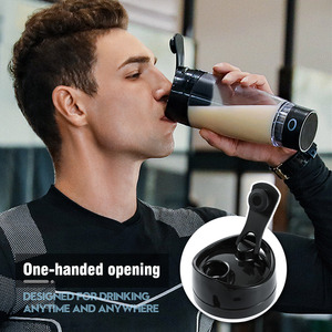 Portable En Plastique Gym Personnalisé Sport Protéine Shaker Électrique Lame Peinture Auto Mélange Tasse <span class=keywords><strong>Café</strong></span> Auto Agitation Tasse - Product Image 5