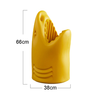 Figurine Personnalisé Mignon Requin Parapluie Vin Stand En Gros Résine Artisanat Direct Usine OEM & ODM Figurines Résine Cadeau Anime Figure