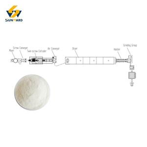Alimento modificado almidón tornillo doble extrusora productos horneados uso modificado almidón maquinaria - Product Image 1