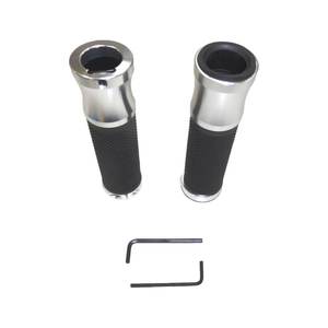 Empuñadura de motocicleta de Color plateado y aluminio de alto rendimiento, tipo Universal, nuevo reemplazo de garantía de 1 año para Sistemas de carrocería - Product Image 1