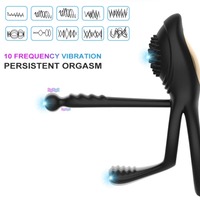 LOVE G-Punkt-Vibrator Prostata-Massagegerät 3 in 1 Prostata-Hoden kabellose Fernbedienung Frequenz starke Vibration Weibliches Geschlecht